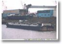 Laderaumsektion der EILTANK 18 am 11.05.1997 an der Ruhrorter Schiffswerft 